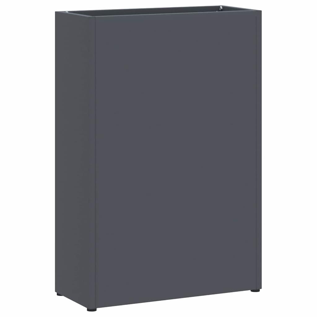vidaXL Βάση ομπρέλας βροχής Ανθρακί 28 x 12 x 41 εκ Ατσάλι