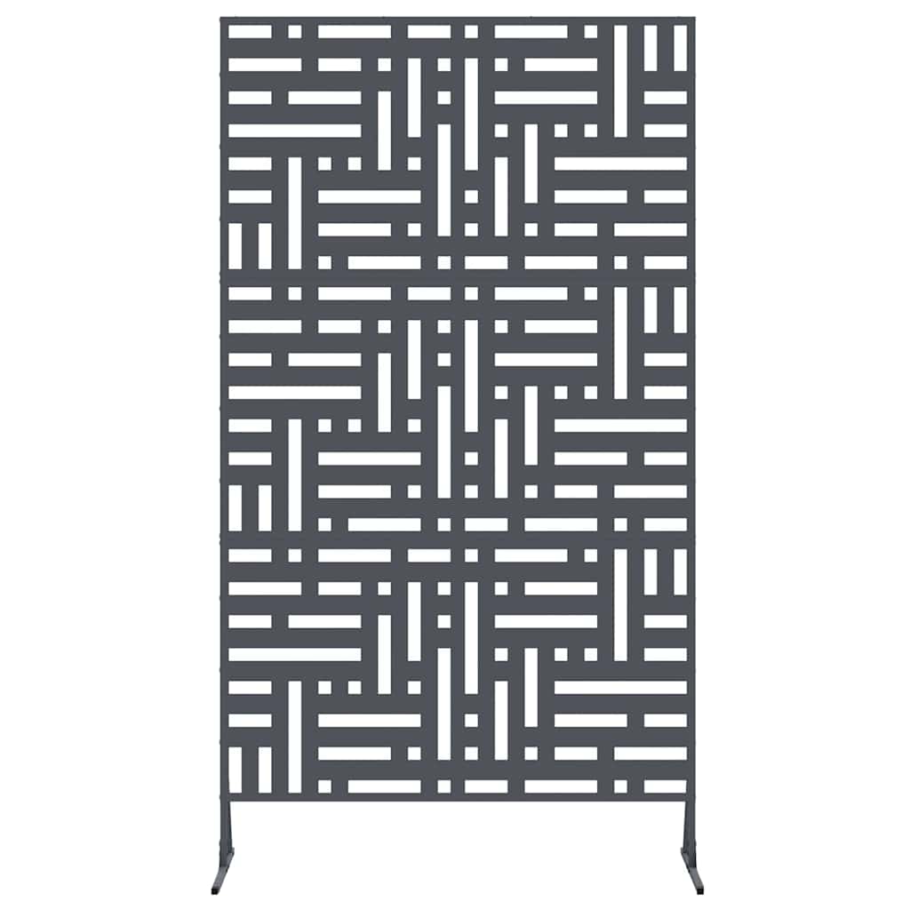 vidaXL Οθόνη Ιδιωτικότητας Ανθρακί 100 x 50 x 180 εκ. Ατσάλι