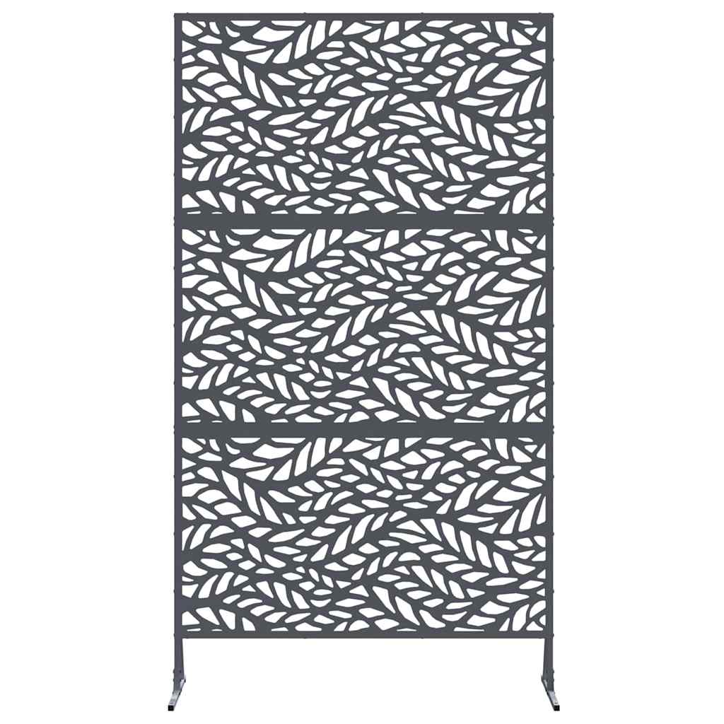 vidaXL Οθόνη Ιδιωτικότητας Ανθρακί 100 x 50 x 180 εκ. Ατσάλι