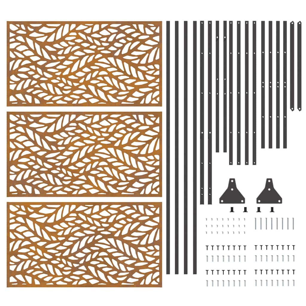 vidaXL Οθόνη Ιδιωτικότητας Γκρι 100 x 50 x 180 εκ.