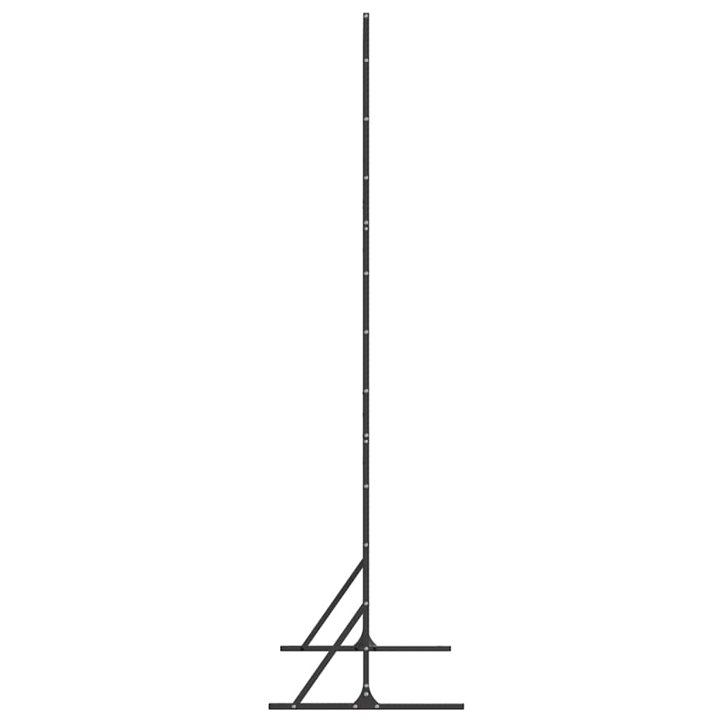 vidaXL Οθόνη Ιδιωτικότητας Μαύρο 100 x 50 x 180 εκ. Ατσάλι