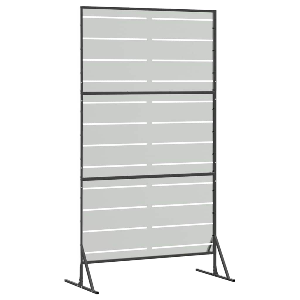 vidaXL Οθόνη Ιδιωτικότητας 100 x 50 x 180 εκ. Γαλβανισμένος Χάλυβας