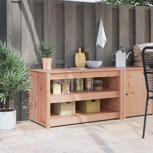 vidaXL Ντουλάπα Κουζίνας με ράφι MEPPEL Καφέ δρυς 106 x 55 x 64 cm