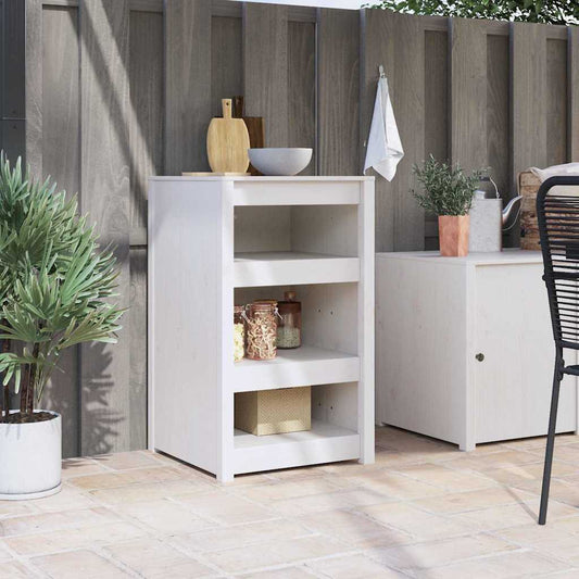 vidaXL Ντουλάπα Κουζίνας MEPPEL Λευκό 55 x 55 x 92 cm