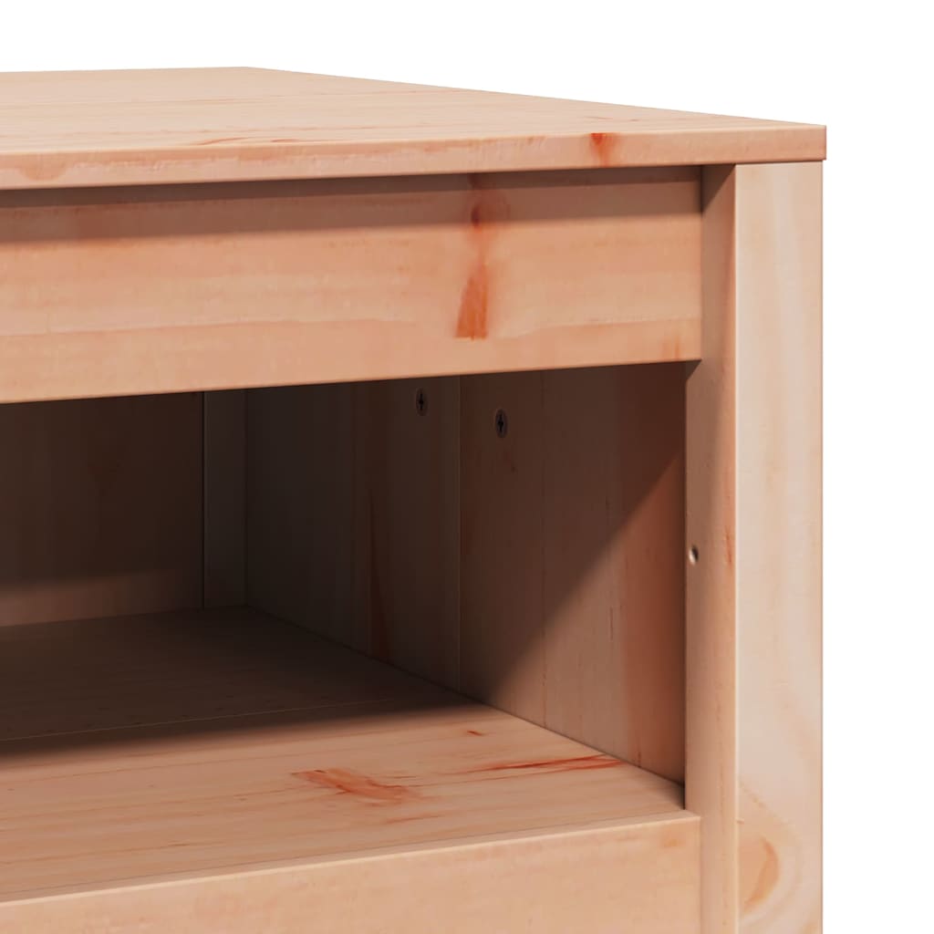 vidaXL Ντουλάπα Κουζίνας Καφέ 55 x 55 x 92 cm Μασίφ ξύλο πεύκου