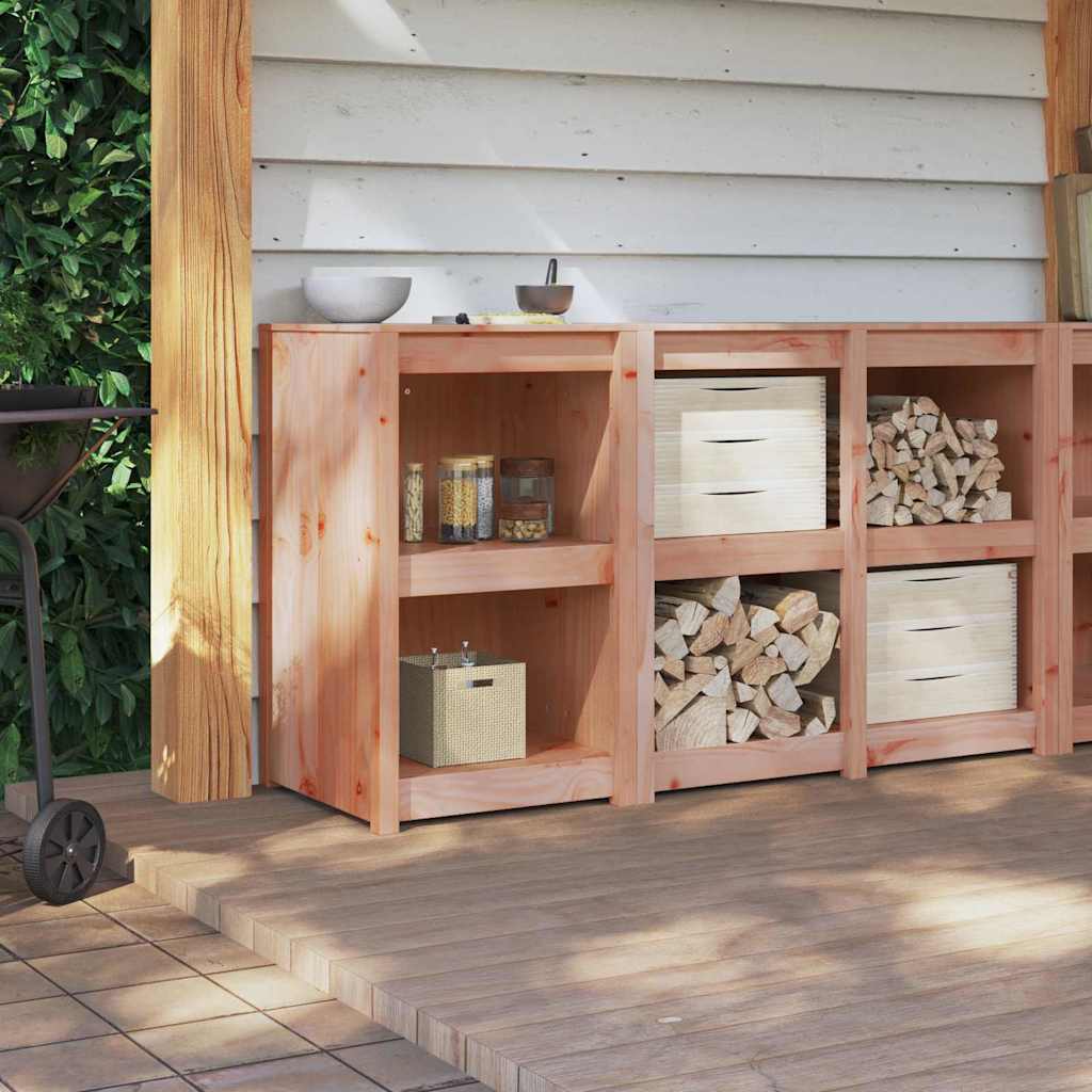 vidaXL Ντουλάπα Κουζίνας με ράφι Καφέ 55 x 55 x 92 cm ξύλο duglasias