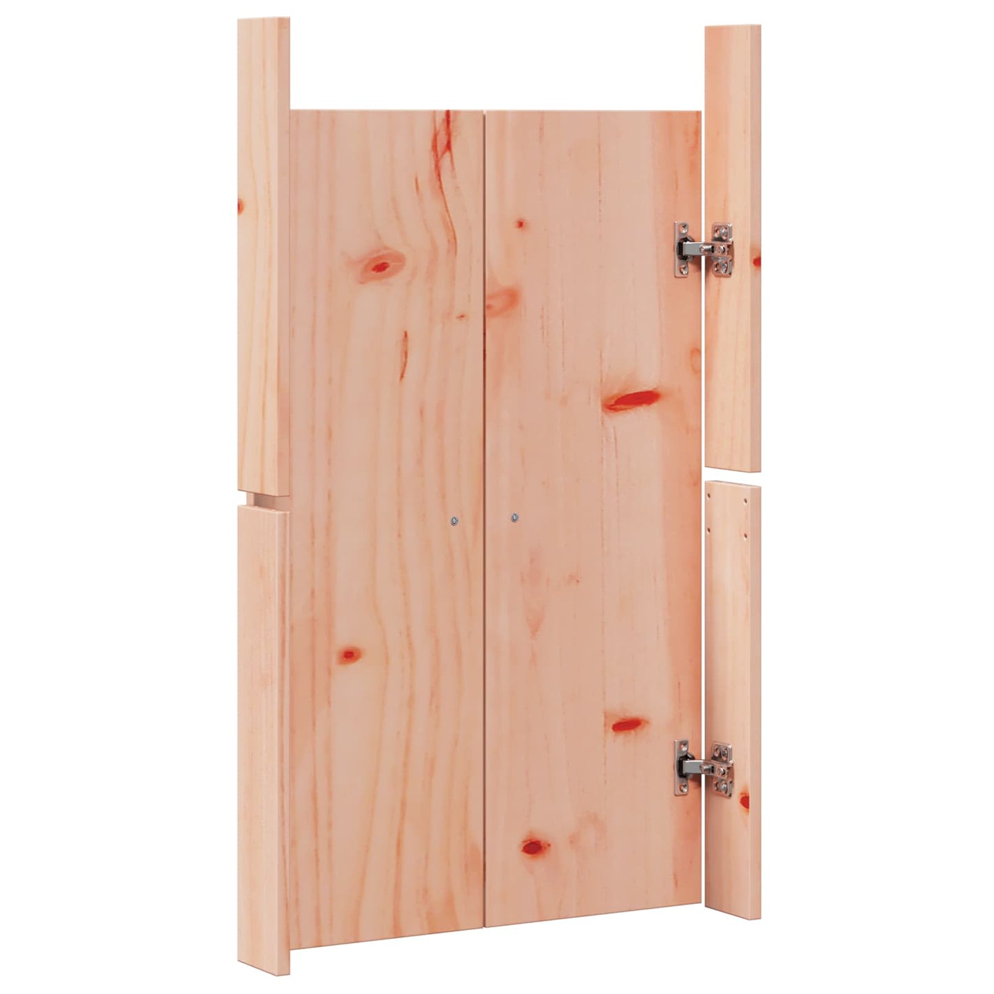 vidaXL Πόρτα κουζίνας 2 pcs Καφέ 50 x 9 x 82 εκ ξύλο duglasias