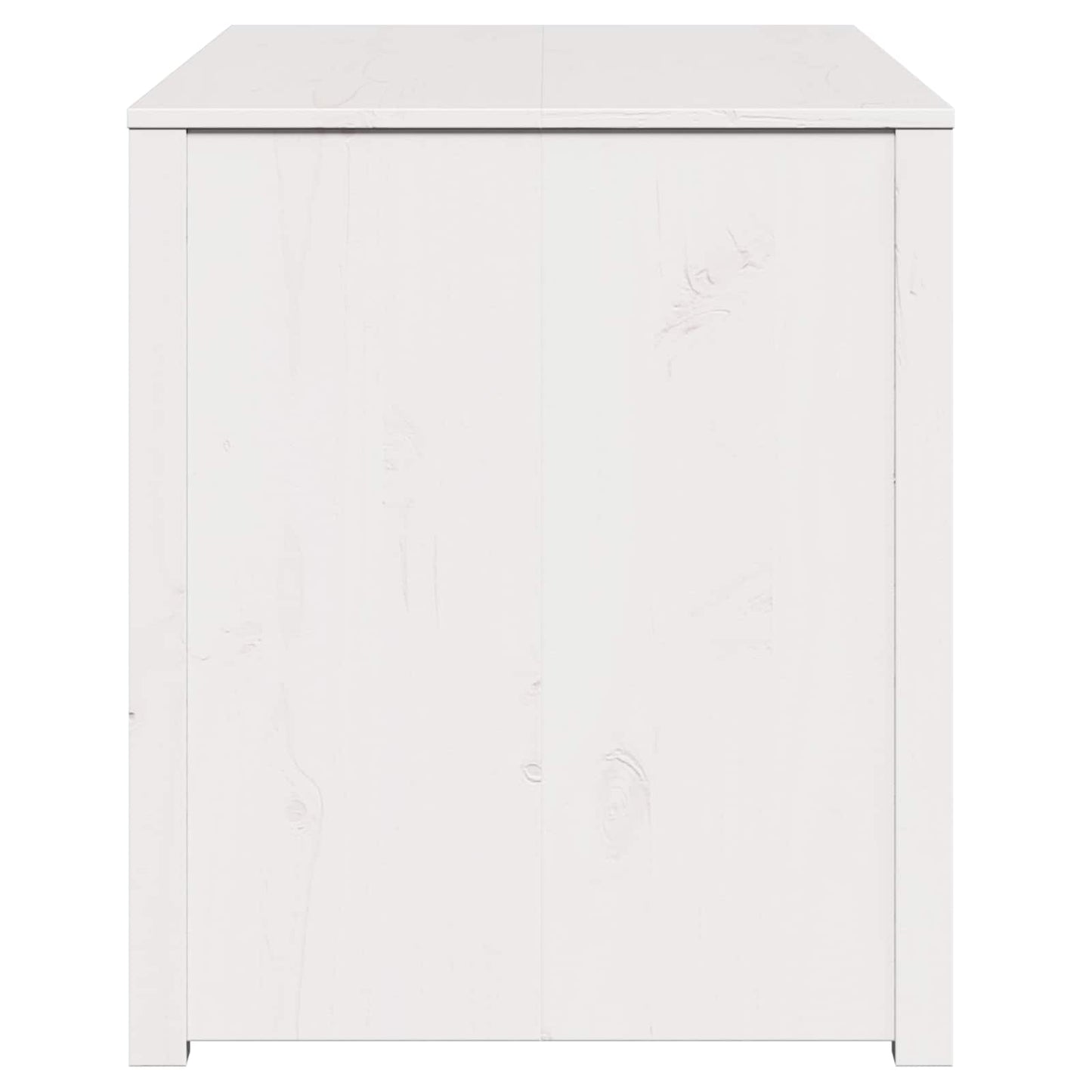 vidaXL Ντουλάπα Κουζίνας Λευκό 106 x 55 x 64 cm Μασίφ ξύλο πεύκου