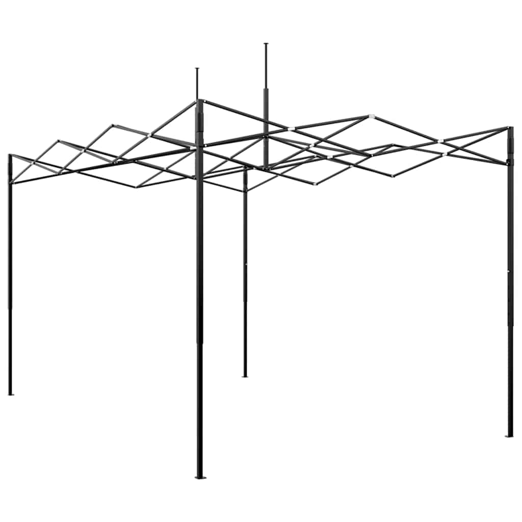 vidaXL Θερμοκήπιο με στέγη Πράσινο 280 x 410 x 315 εκ Ατσάλι
