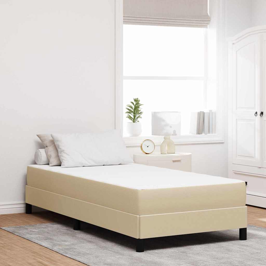 vidaXL Στρώμα Κρεβατιού με στρώμα Φασκόμηλο 90 x 190 cm ύφασμα