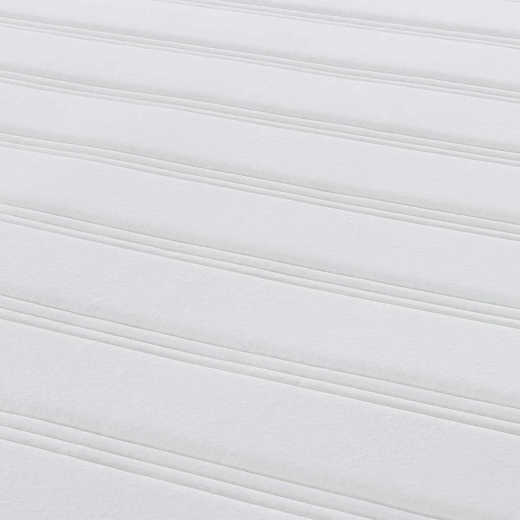 vidaXL Στρώμα με Ελατήρια Pocket Σκούρο Γκρι Μεσαίο 100x200x20 εκ Υφασμάτινο