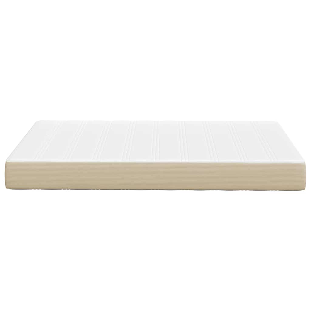 vidaXL Στρώμα Κρεβατιού με στρώμα Φασκόμηλο 120 x 190 cm ύφασμα