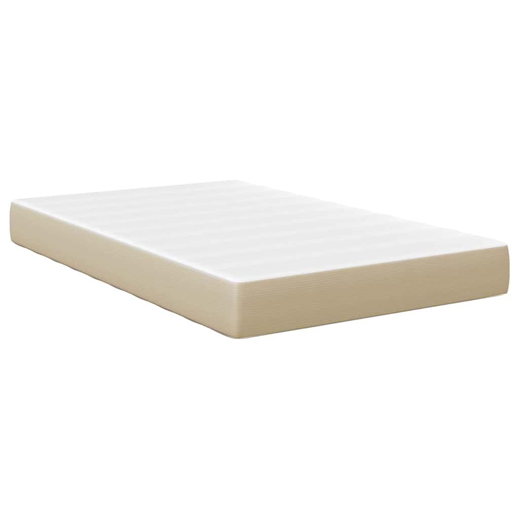 vidaXL Στρώμα Κρεβατιού με στρώμα Φασκόμηλο 120 x 200 cm ύφασμα
