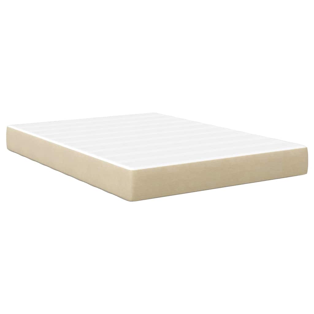 vidaXL Στρώμα Κρεβατιού με στρώμα Φασκόμηλο 140 x 200 cm ύφασμα