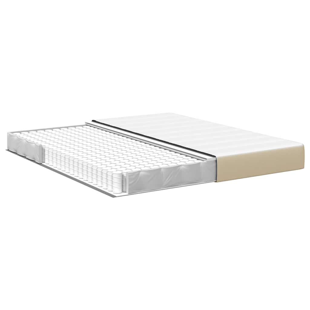 vidaXL Στρώμα Κρεβατιού με στρώμα Φασκόμηλο 180 x 200 cm ύφασμα