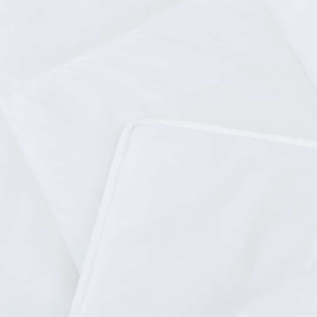 vidaXL Κουβέρτες & Κουβέρτες Λευκό 240 x 200 εκ. Μικροΐνες