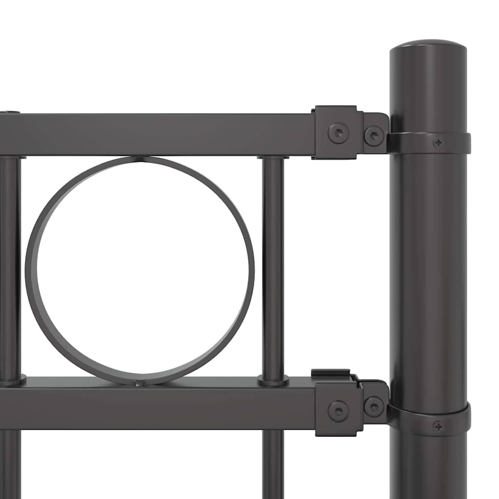 vidaXL Φράχτης Κήπου Γκρι 1,7x1,5 μ Ατσάλι