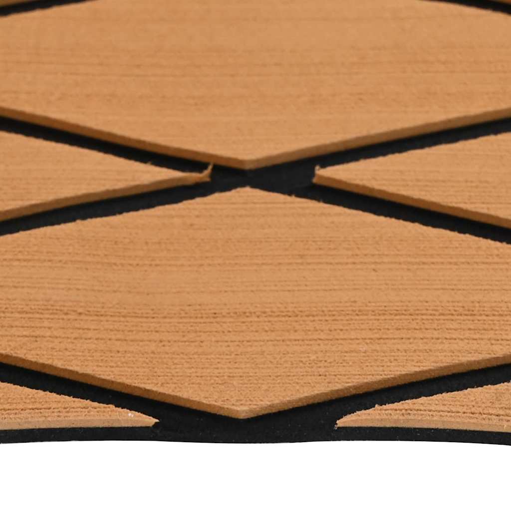 vidaXL Δάπεδο Σκάφους Καφέ και μαύρο 190 x 70 εκ EVA αφρός