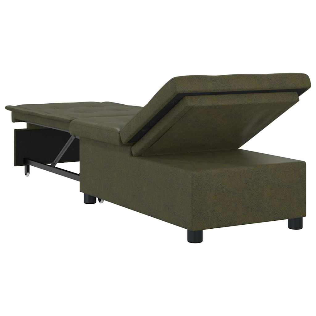 vidaXL Κρεβάτι καναπές Στρατιωτικό Πράσινο 194 x 67 x 82 εκ