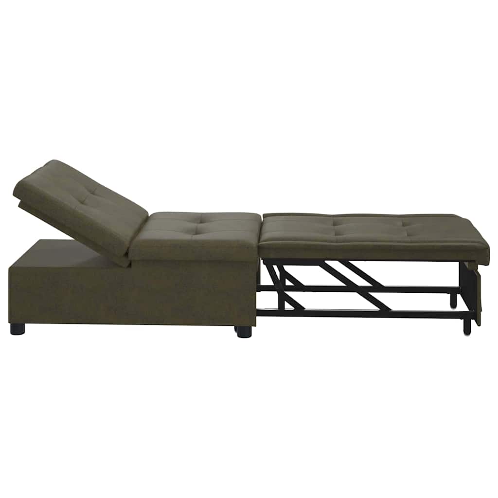 vidaXL Κρεβάτι καναπές Στρατιωτικό Πράσινο 194 x 67 x 82 εκ