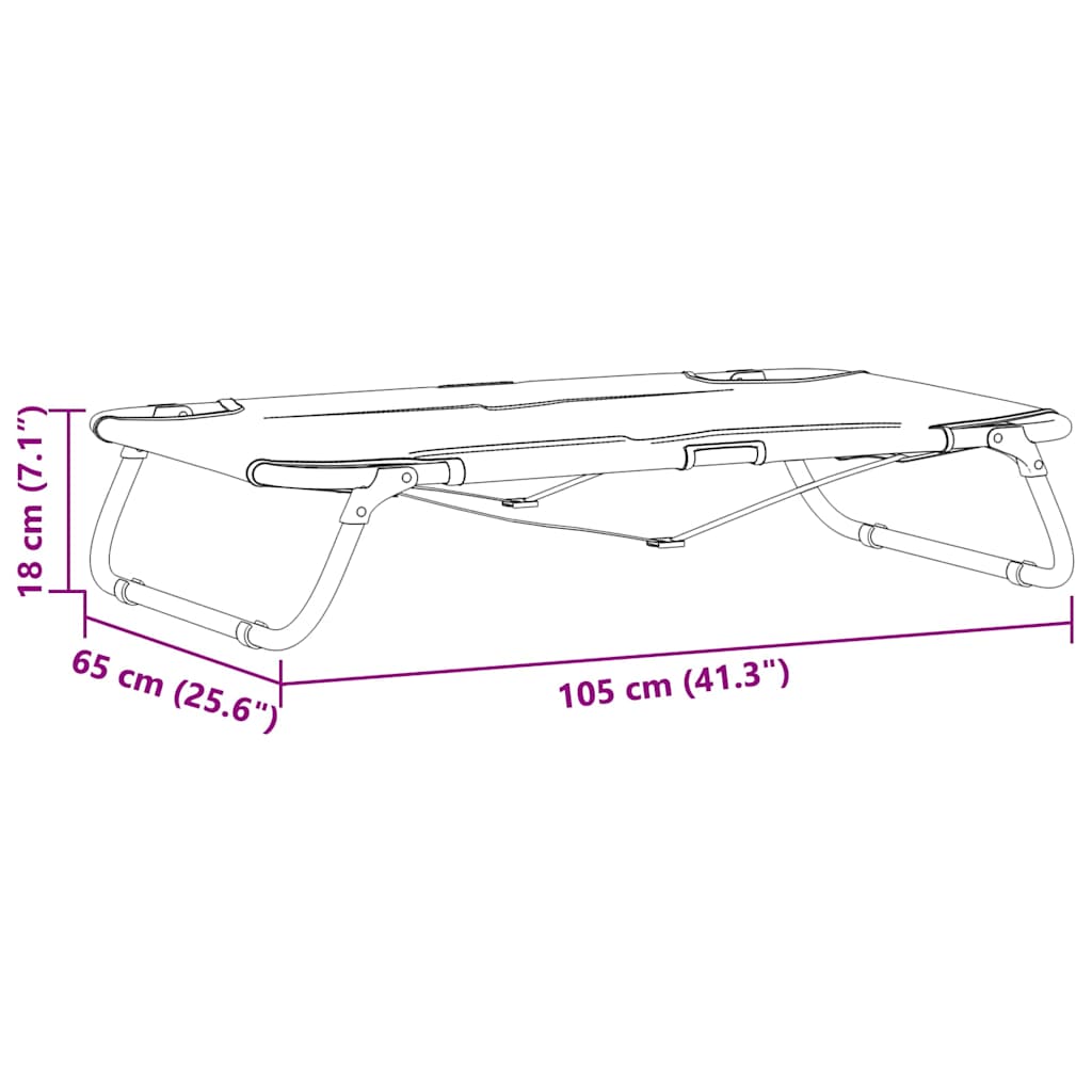 vidaXL Πτυσσόμενο Κρεβάτι Σκύλου Ανοιχτό Γκρι