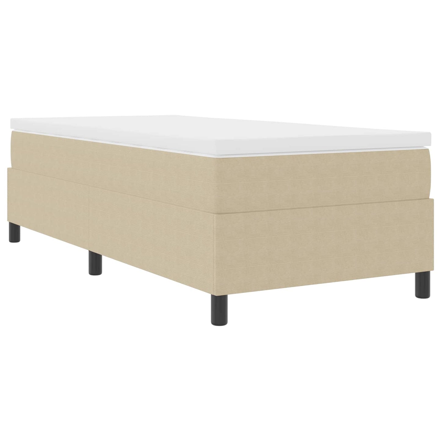 vidaXL Κρεβάτι πλατφόρμα Γκρι Πράσινο 100 x 200 cm