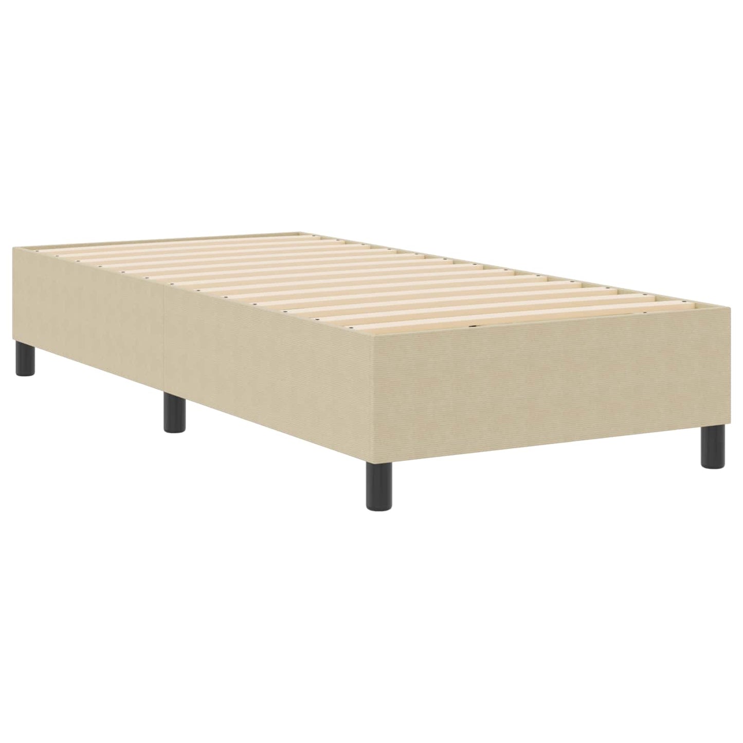 vidaXL Κρεβάτι πλατφόρμα Γκρι Πράσινο 100 x 200 cm