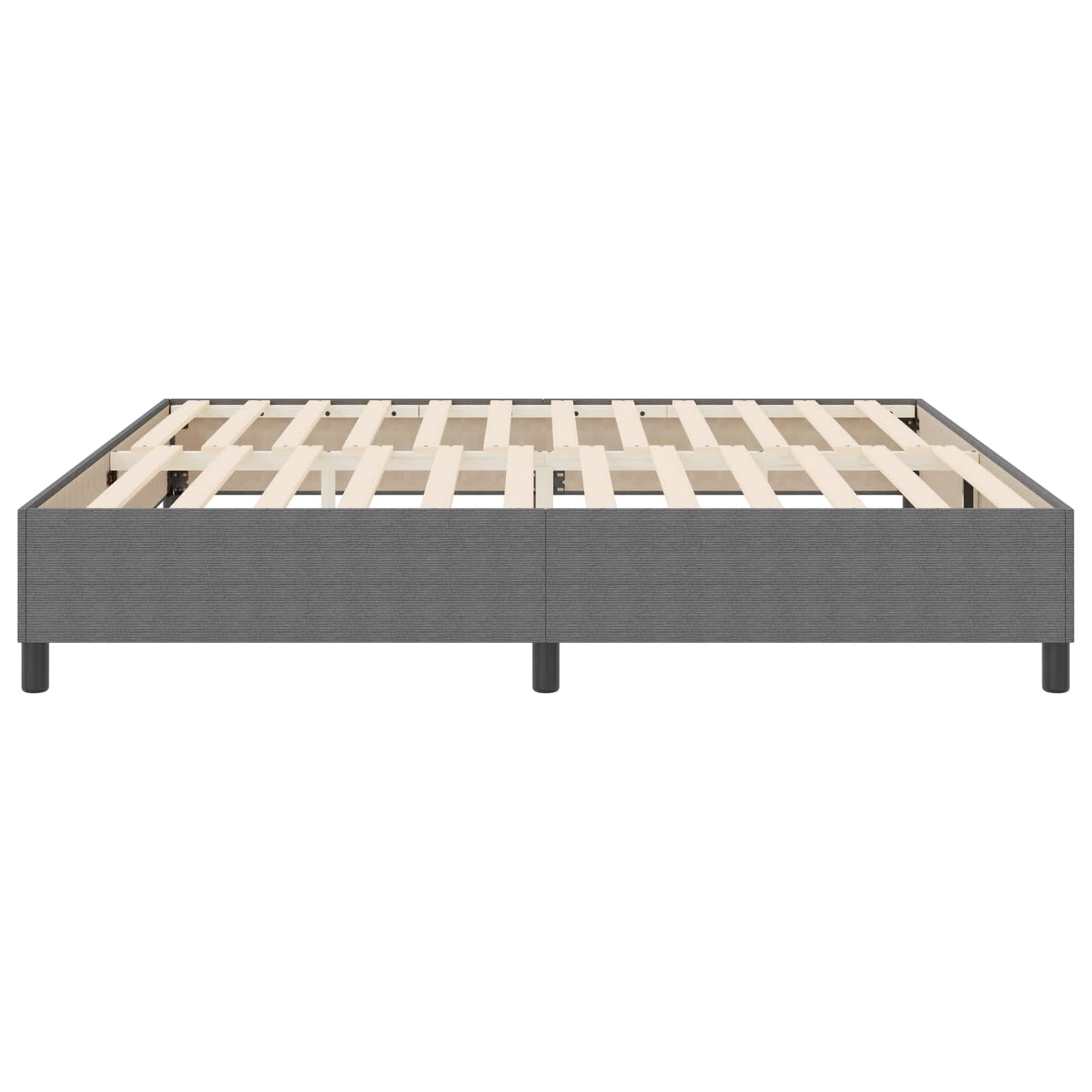 vidaXL Κρεβάτι πλατφόρμα Ανοιχτό γκρι 200 x 200 cm