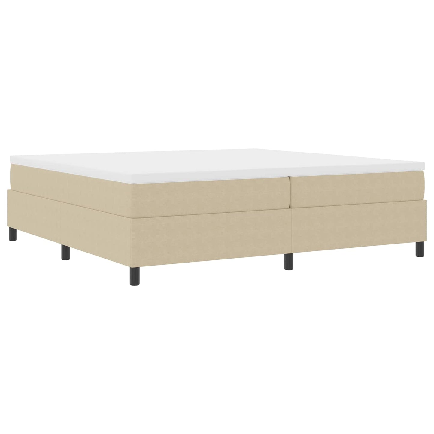 vidaXL Κρεβάτι πλατφόρμα Γκρι Πράσινο 200 x 200 cm