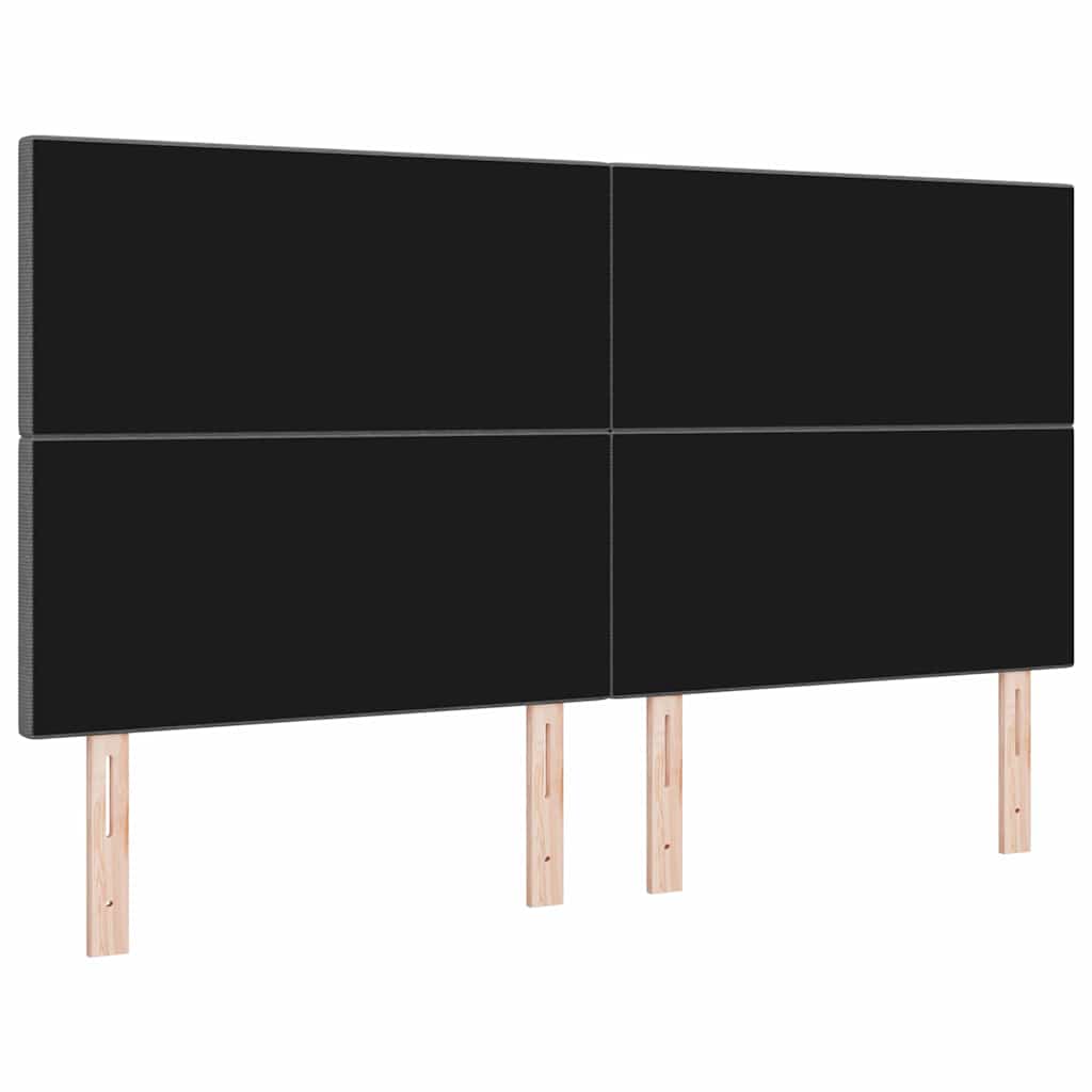 vidaXL Κεφαλάρι με κεφαλάρι Ανοιχτό γκρι 180 cm Τεχνητό Δέρμα