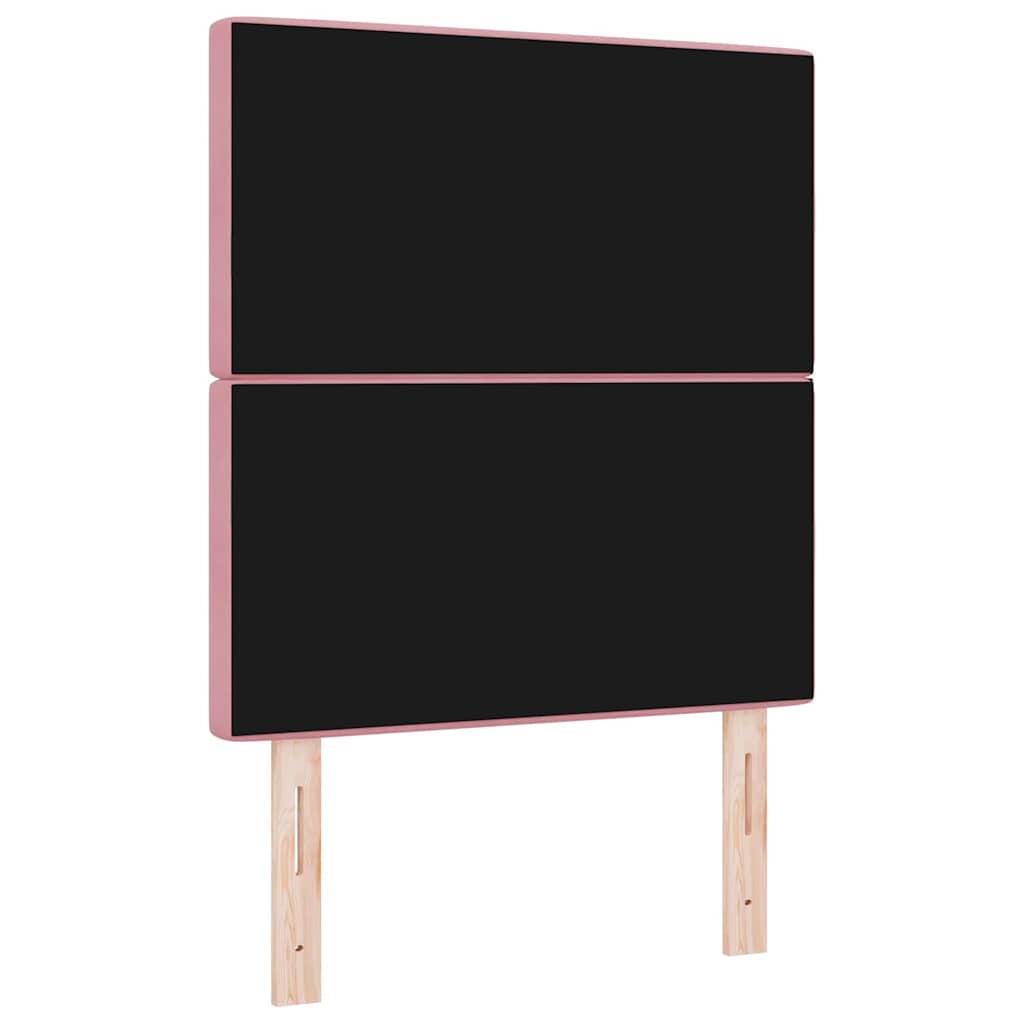 vidaXL Κεφαλάρι Ροζ 80 cm Βελούδο