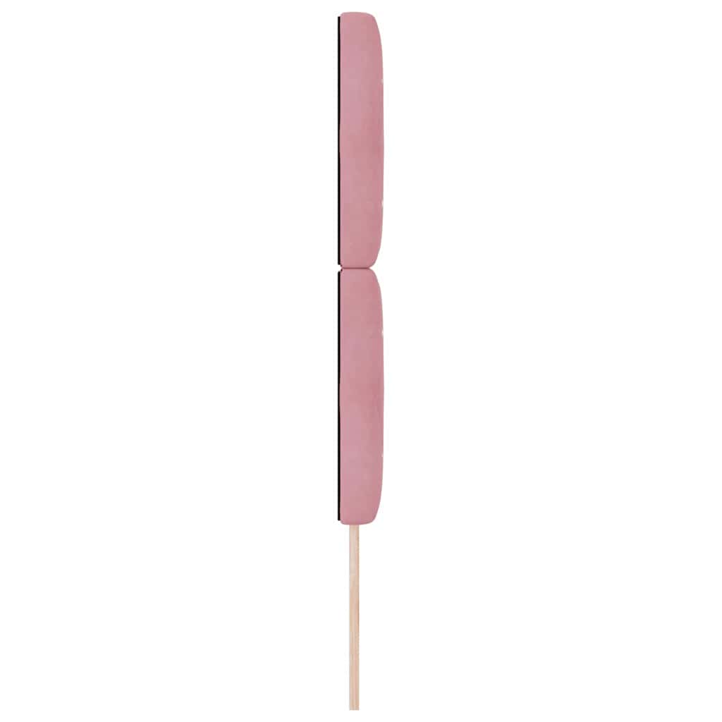 vidaXL Κεφαλάρι Ροζ 80 cm Βελούδο