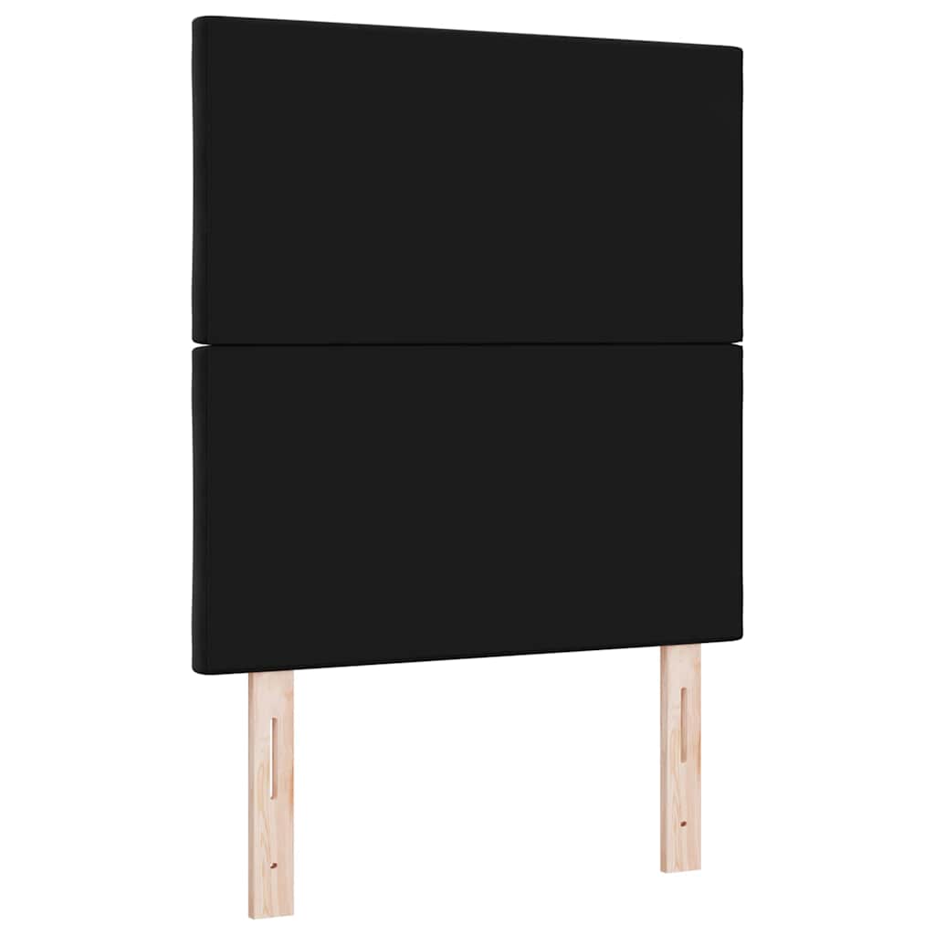 vidaXL Κεφαλάρι Μαύρο 80 cm Βελούδο