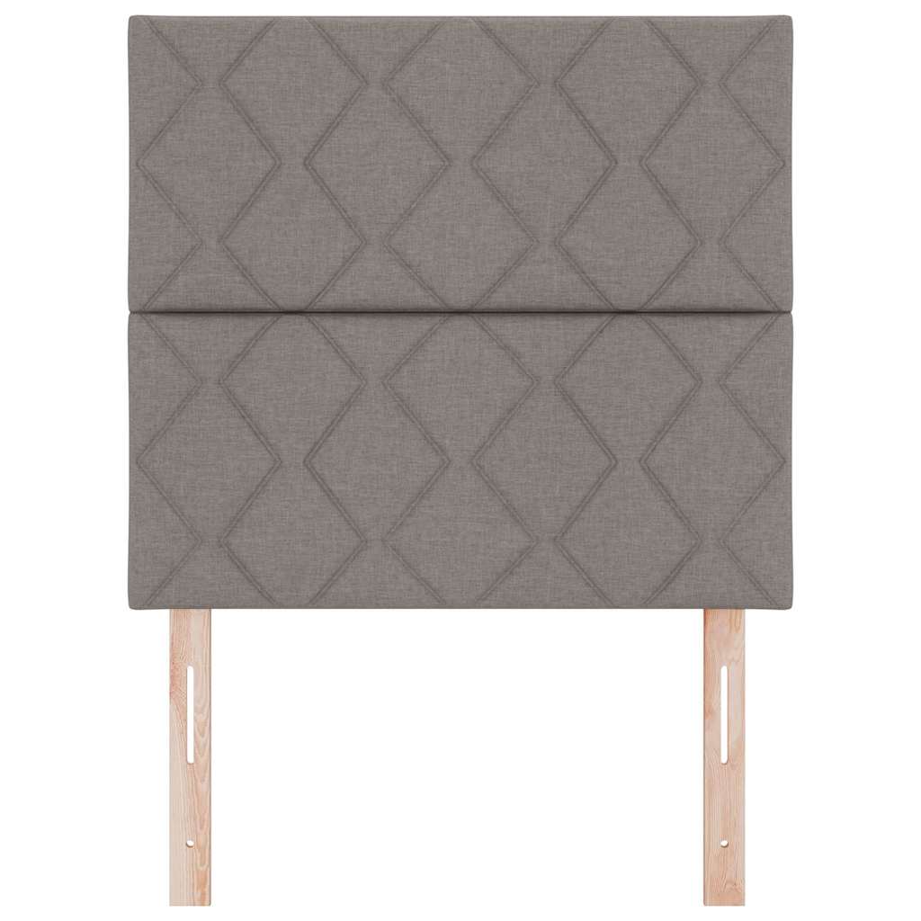 vidaXL Κεφαλάρι Taupe ύφασμα