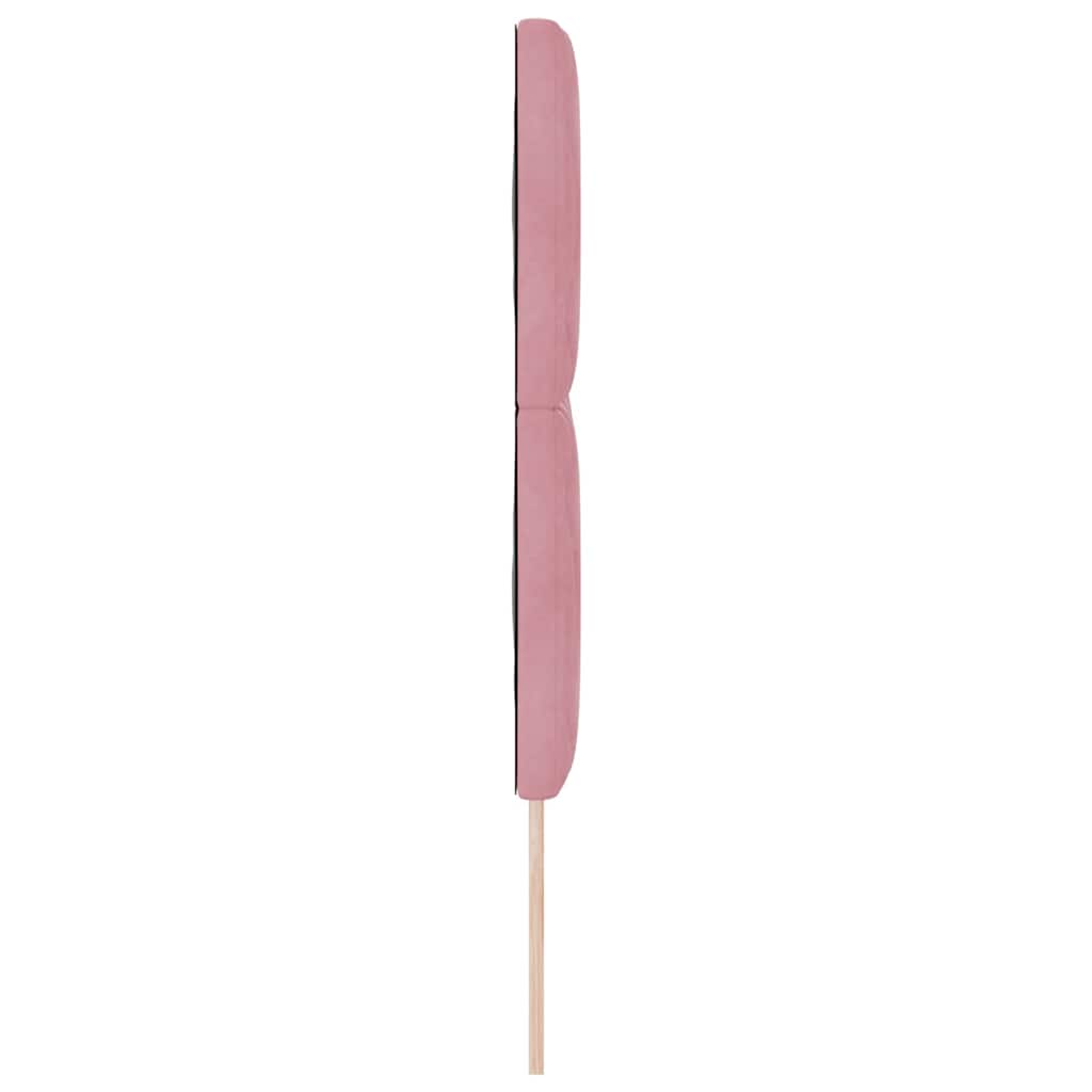vidaXL Κεφαλάρι Ροζ 144 cm Βελούδο