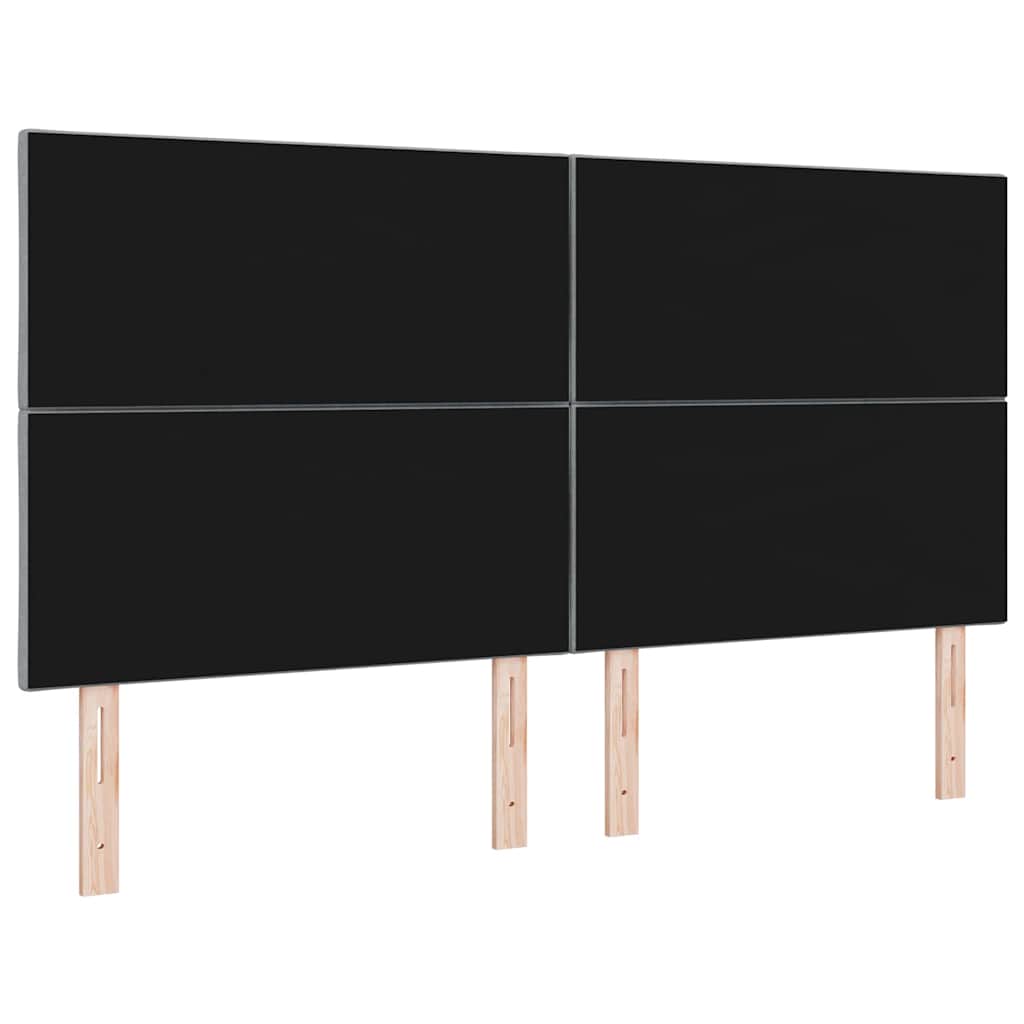 vidaXL Κεφαλάρι Ανοιχτό γκρι 180 cm ύφασμα