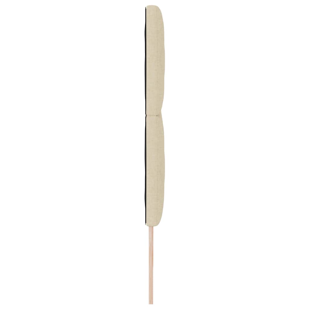 vidaXL Κεφαλάρι Κρεμ 180 cm ύφασμα