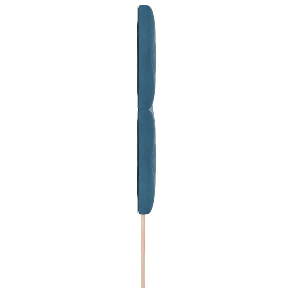 vidaXL Κεφαλάρι Σκούρο Μπλε 180 cm Βελούδο