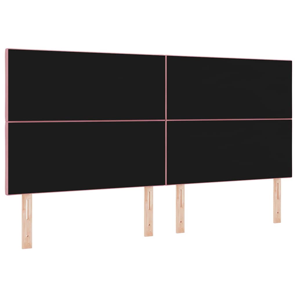 vidaXL Κεφαλάρι Ροζ 200 cm Βελούδο