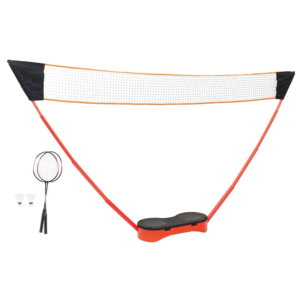 vidaXL Σετ Μπάντμιντον με 2ρακέτες δίχτυ/Θήκη αποθήκευσης292x30x152εκ.