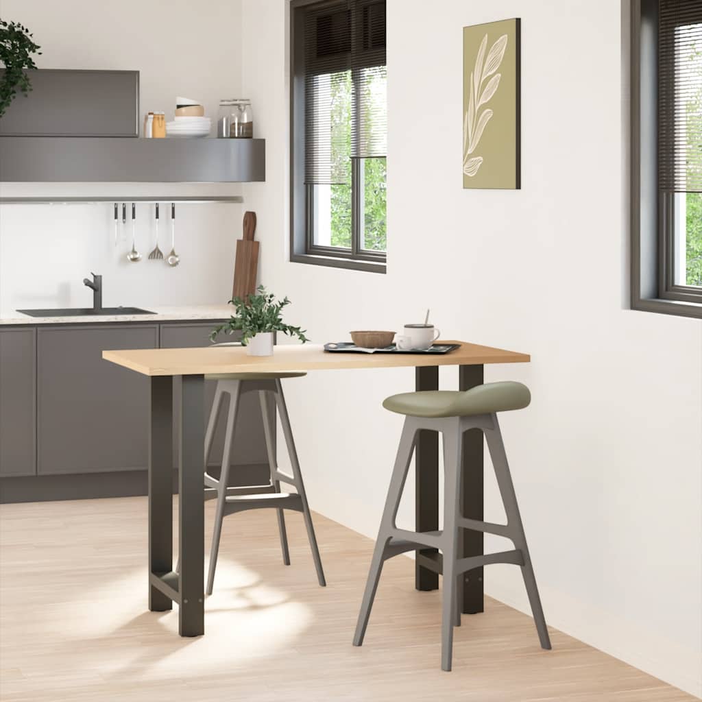 vidaXL Πόδια Τραπεζιού Μπαρ 2 τεμ. Ανθρακί 40x(90-91) εκ. Ατσάλι