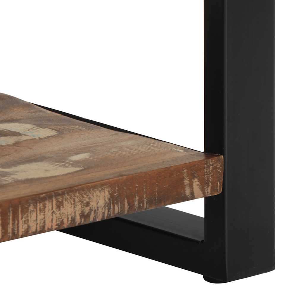 vidaXL Τραπέζι κονσόλας Πολύχρωμο 100x35x75 cm Στερεό ξύλο ανακτημένο