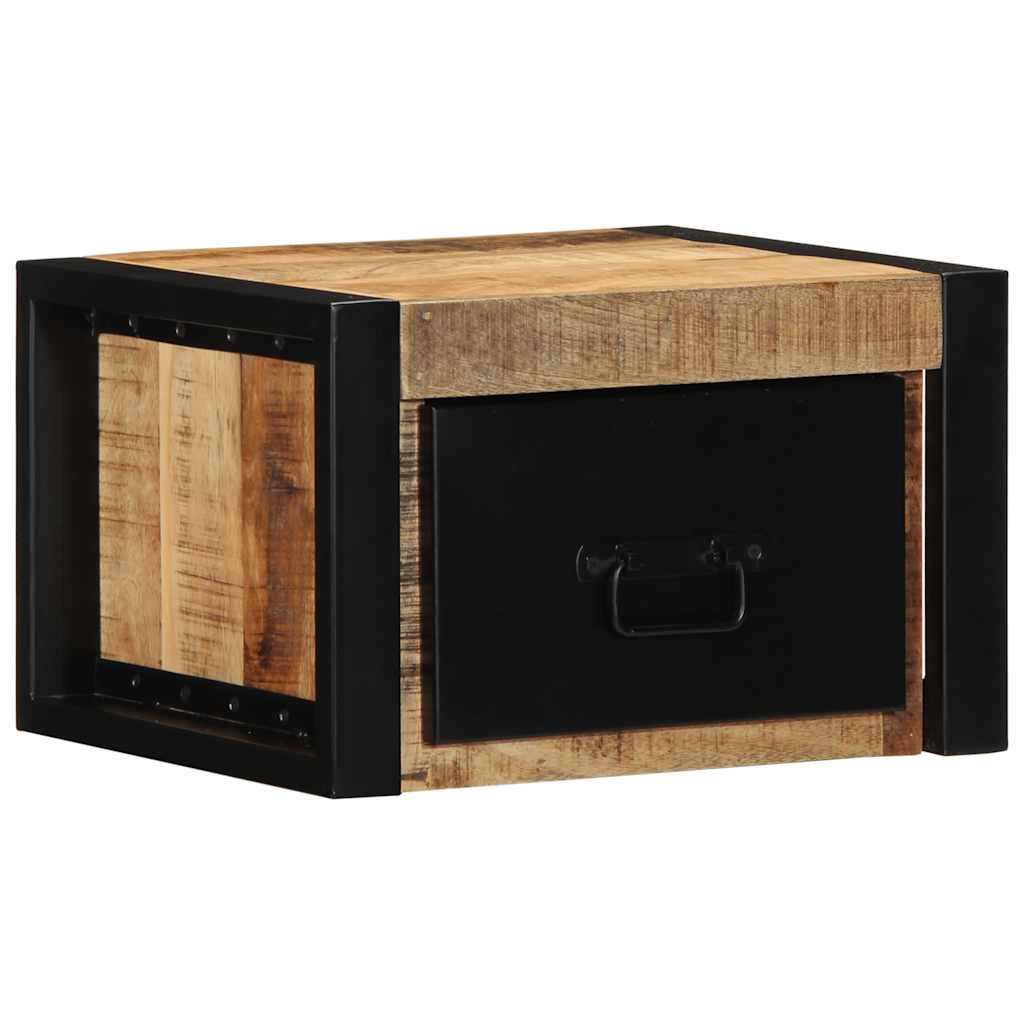 vidaXL Κομοδίνο 40x35x25 cm Στερεό ακατέργαστο ξύλο Mango