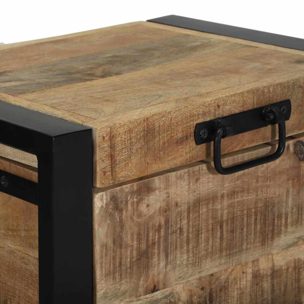 vidaXL Αποθηκευτικές Κάσες Καφέ 40 x 30 x 30 εκ Μασίφ ξύλο μάνγκο