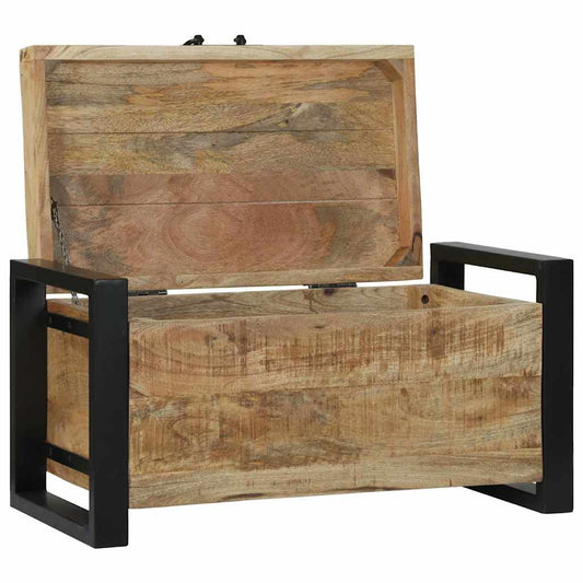 vidaXL Αποθηκευτικές Κάσες Καφέ 60 x 30 x 30 cm Μασίφ ξύλο μάνγκο