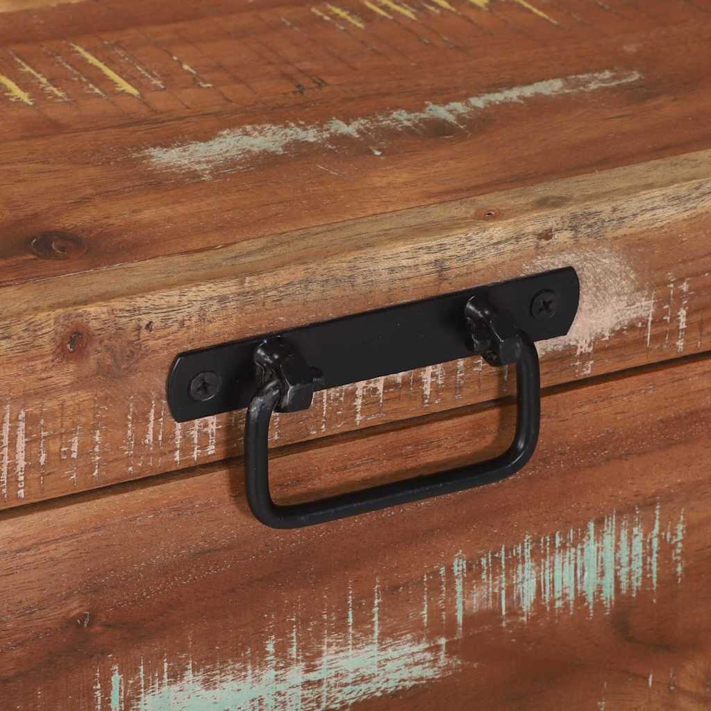 vidaXL Κουτιά Αποθήκευσης Καφέ 60 x 30 x 30 cm Μασίφ ανακυκλωμένο ξύλο