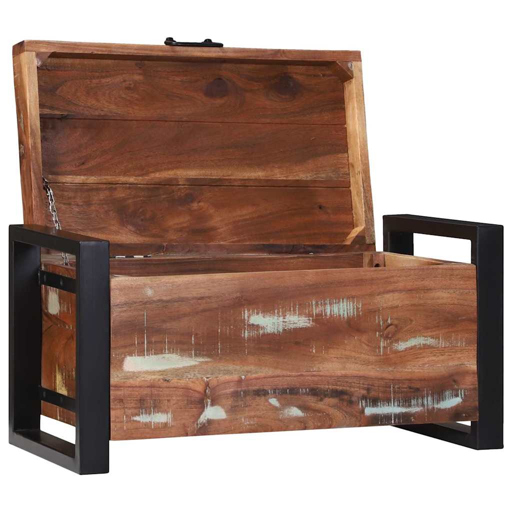 vidaXL Κουτιά Αποθήκευσης Καφέ 60 x 30 x 30 cm Μασίφ ανακυκλωμένο ξύλο