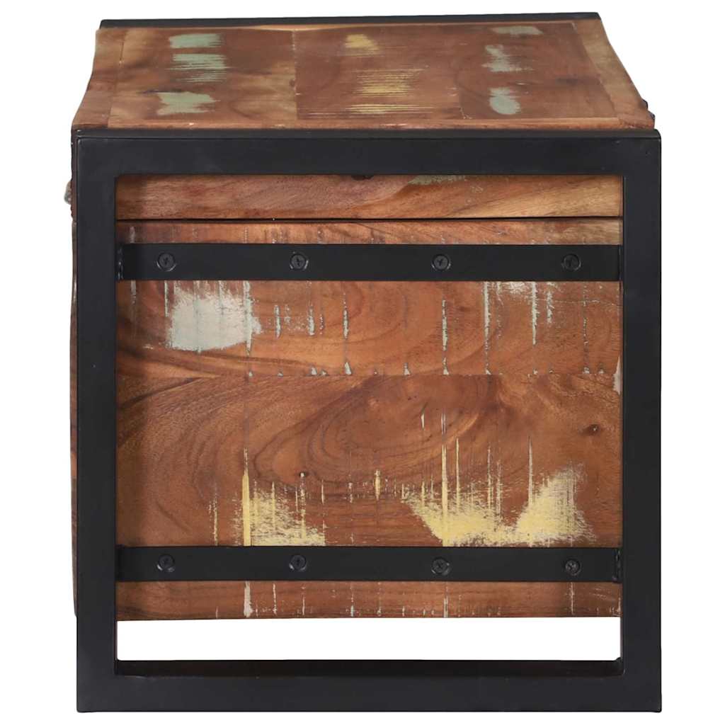 vidaXL Κουτιά Αποθήκευσης Καφέ 60 x 30 x 30 cm Μασίφ ανακυκλωμένο ξύλο