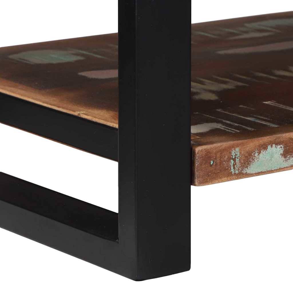 vidaXL Κουτί Αποθήκευσης Πολύχρωμο Μασίφ ανακυκλωμένο ξύλο