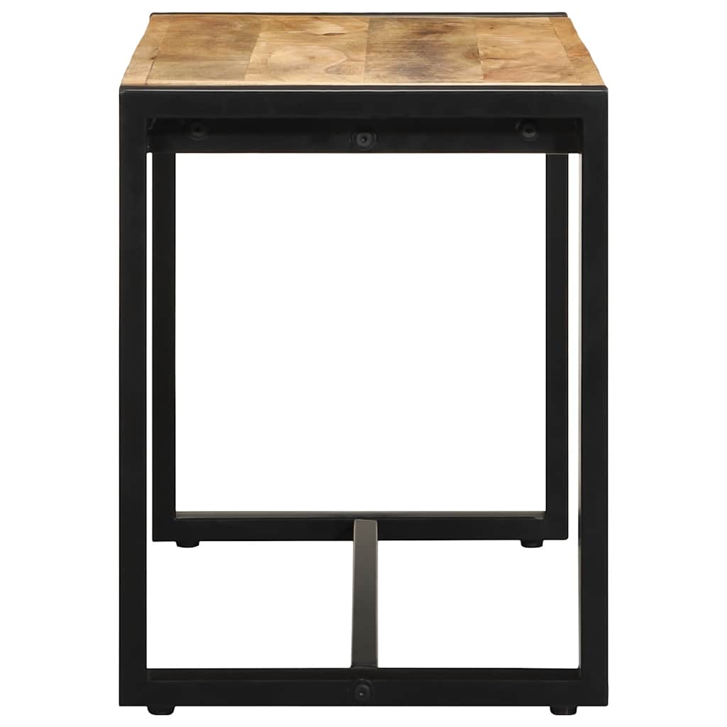 Πάγκος vidaXL 80x35x45 cm Στερεό ακατέργαστο ξύλο Mango